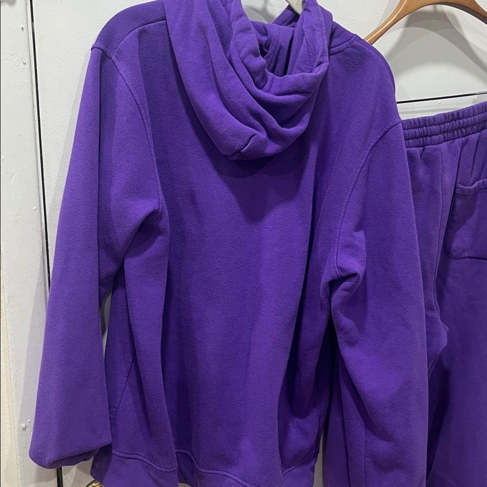 LRG Womans Vibrant Purple Joggers - Picture 4 of 5
